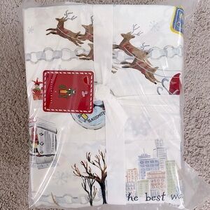 Pottery Barn Elf™ Percale King Sheet Set *Retired Print*